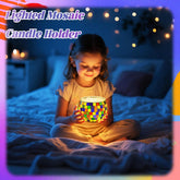 DIY Mosaic Candle Holder Kit